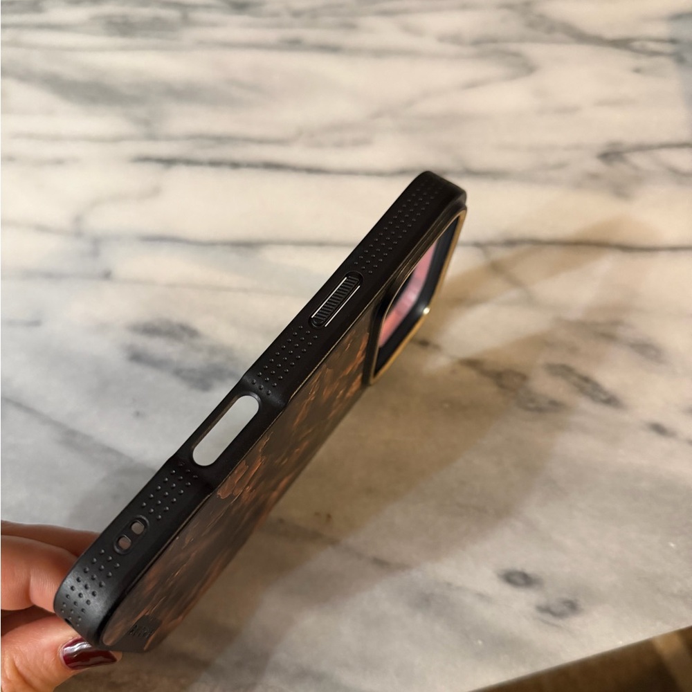 Burga Brown Marble Phone Case - Picture 4 of 6